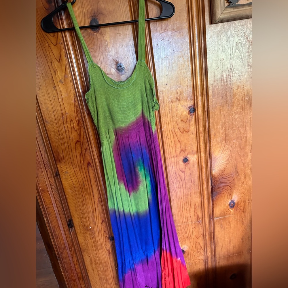 Vintage Tie Dye Dress